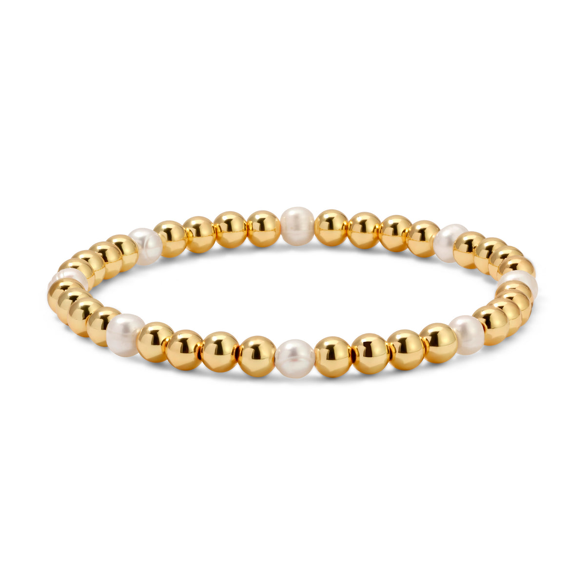 Fashion Fortunes Gold, Silver & Pearl Bracelets