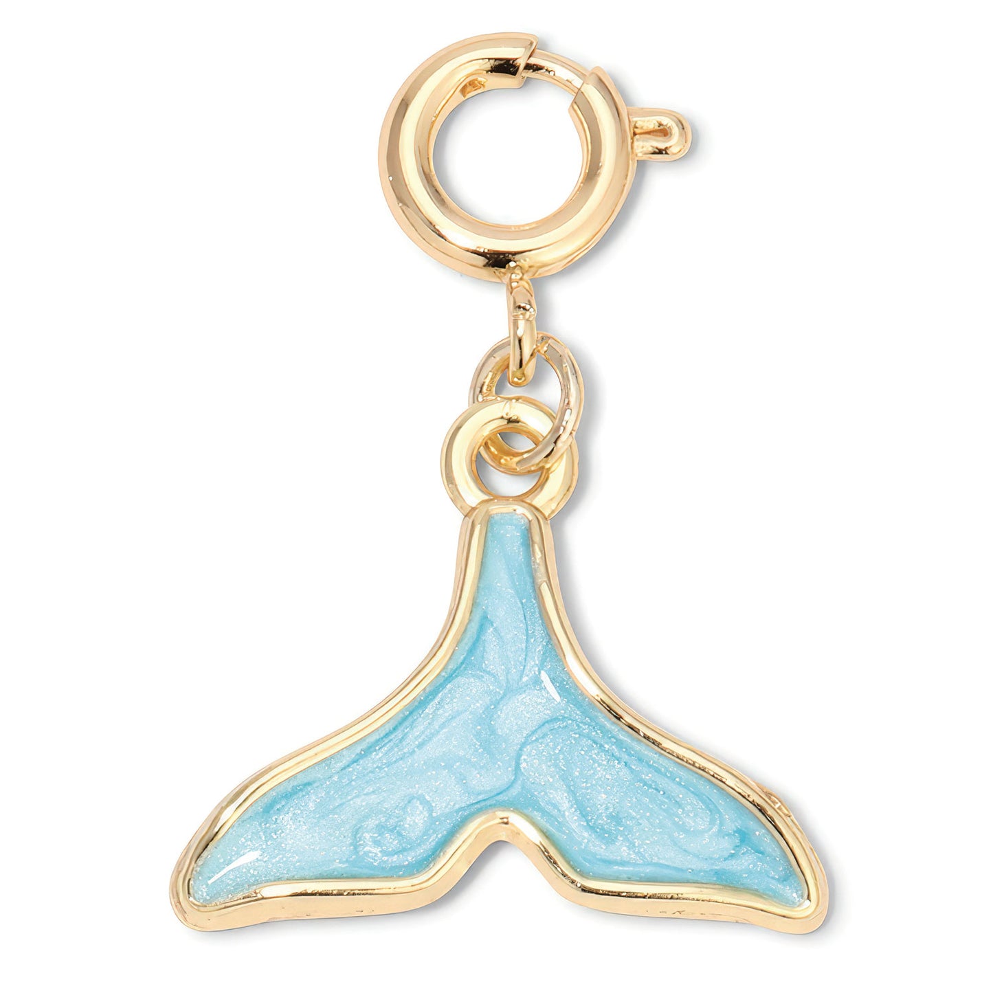 Blue Whale Tail Charm