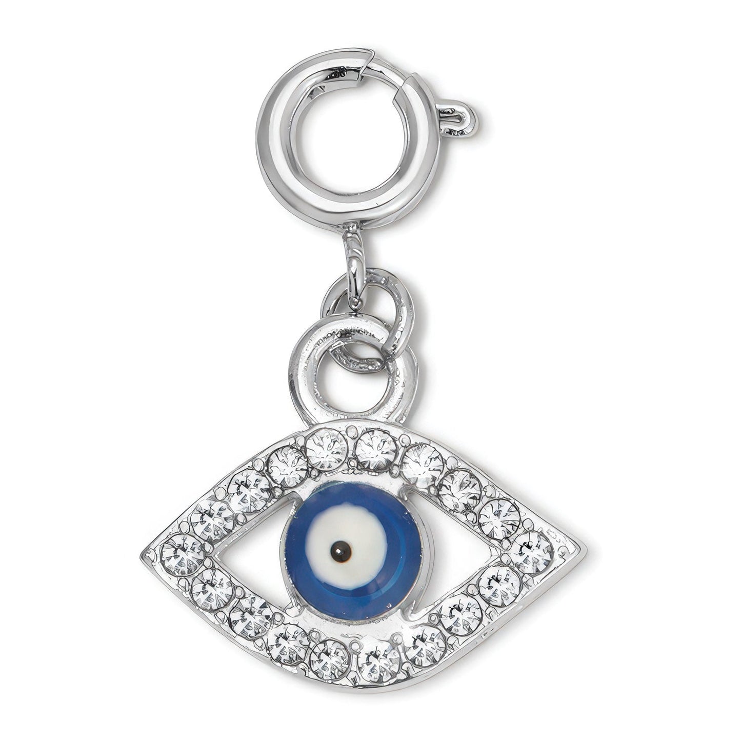Rhinestone Evil Eye Charm