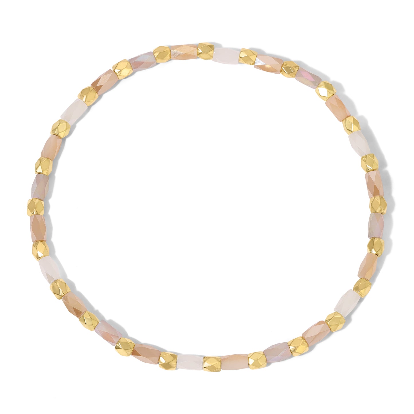 Champagne Crystal Crystal Mix Bracelet