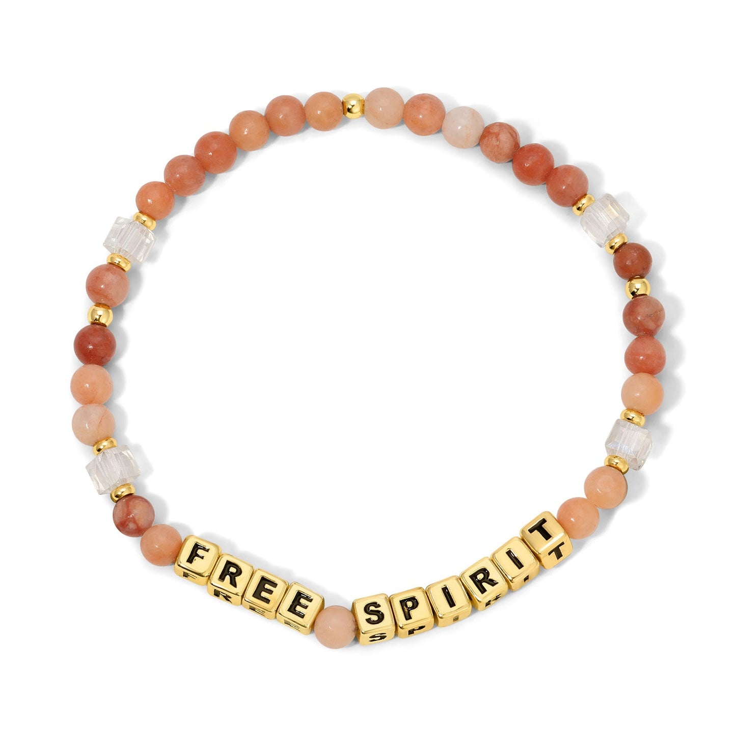 FREE SPIRIT Colorful Words Bracelet