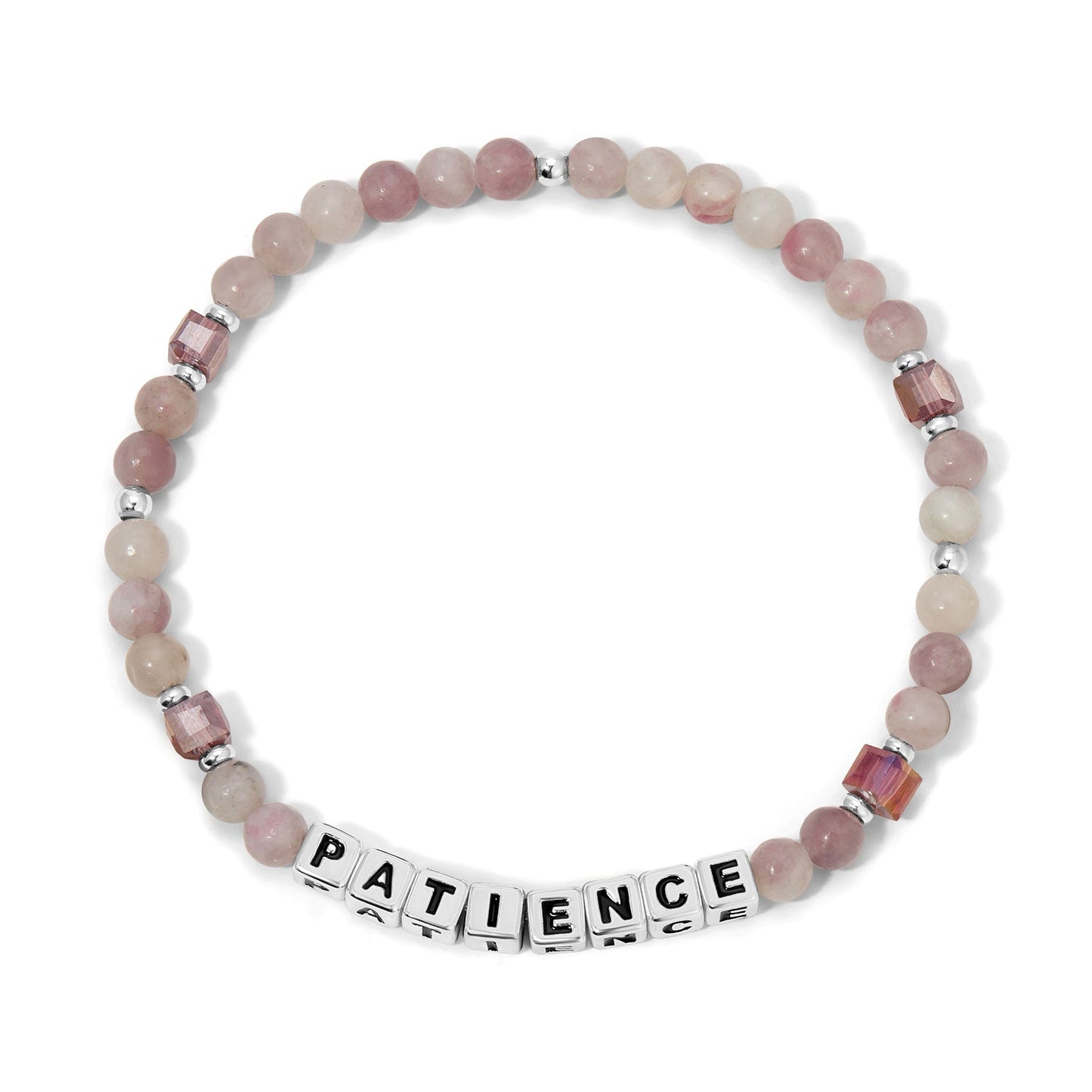 PATIENCE Colorful Words Bracelet