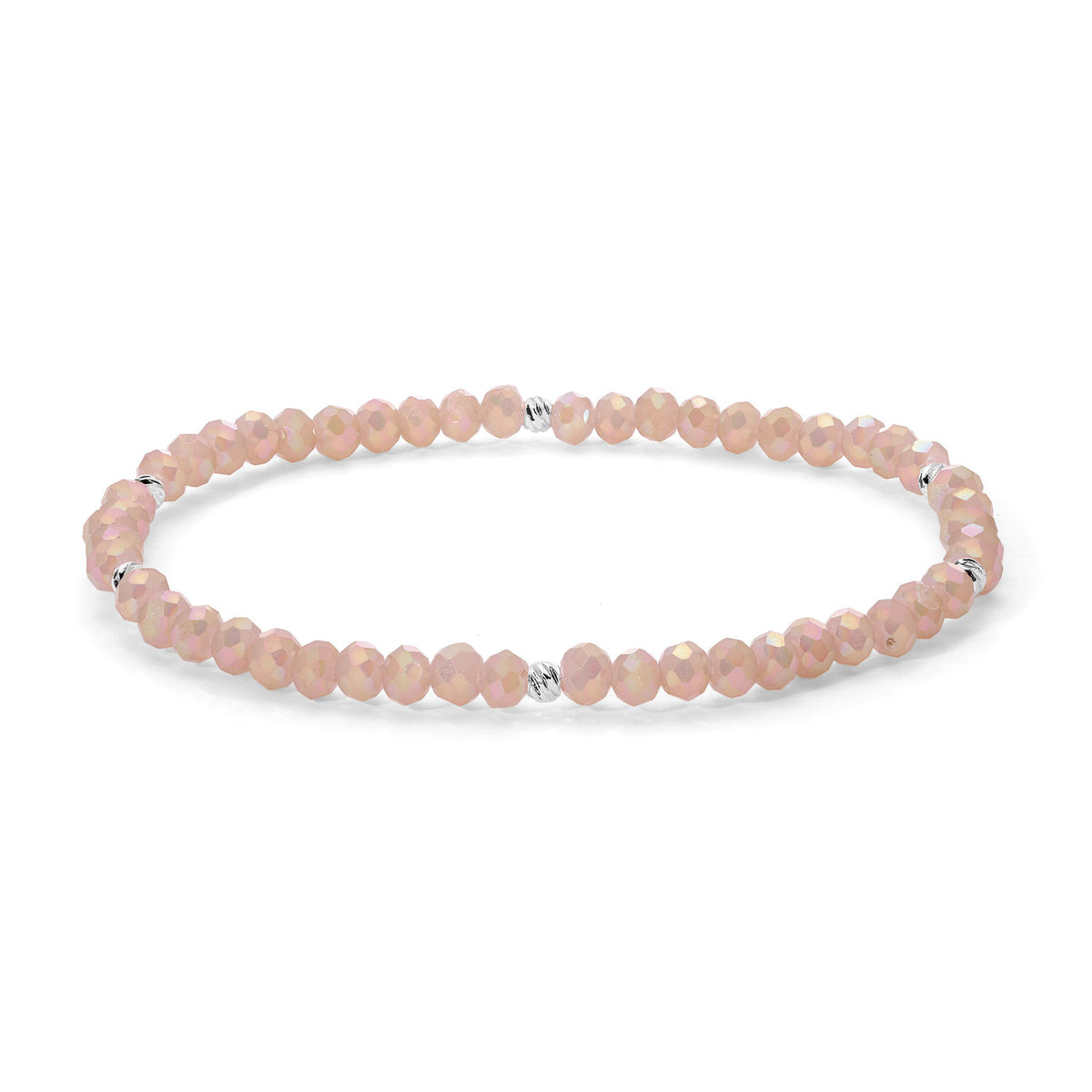 Mini-Crystal Bracelets - Silver Accents