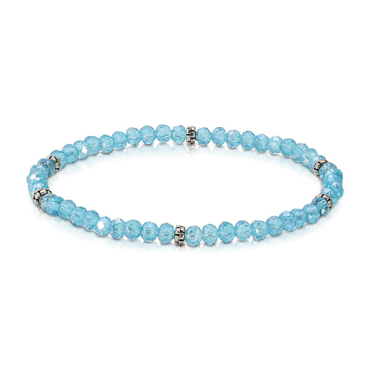 Mini-Crystal Stretch Bracelet