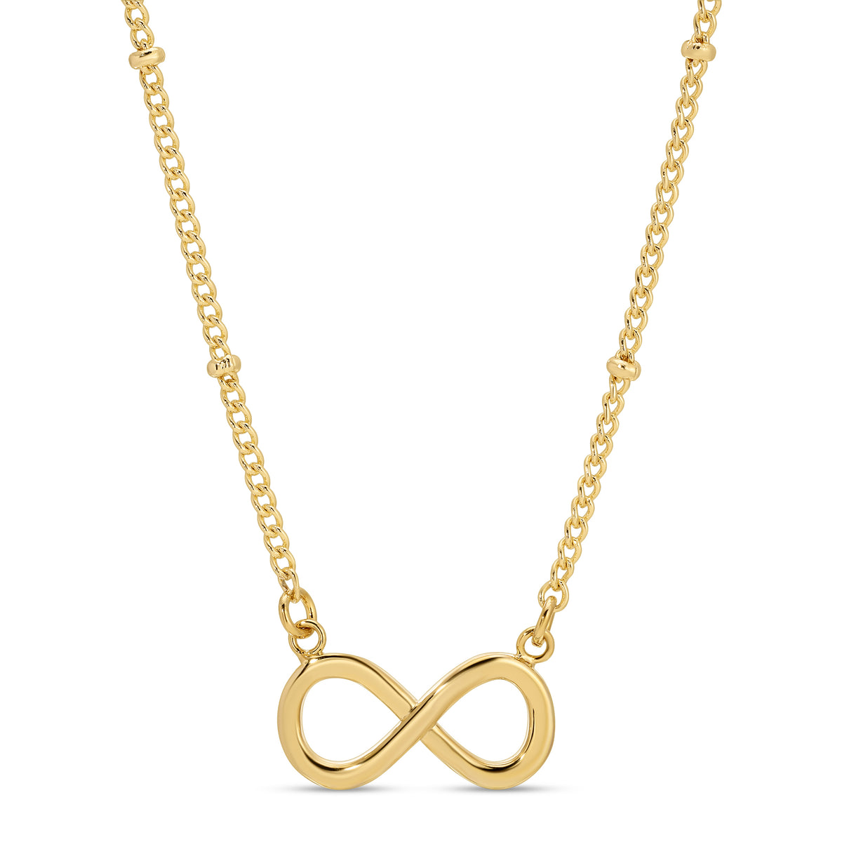 Gold & Sterling Silver Plated Petite Chain Pendants