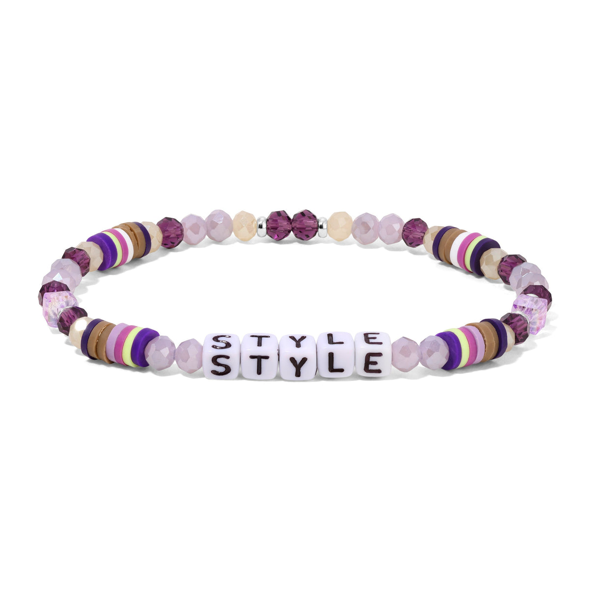 Popstar Colorful Word Bracelet