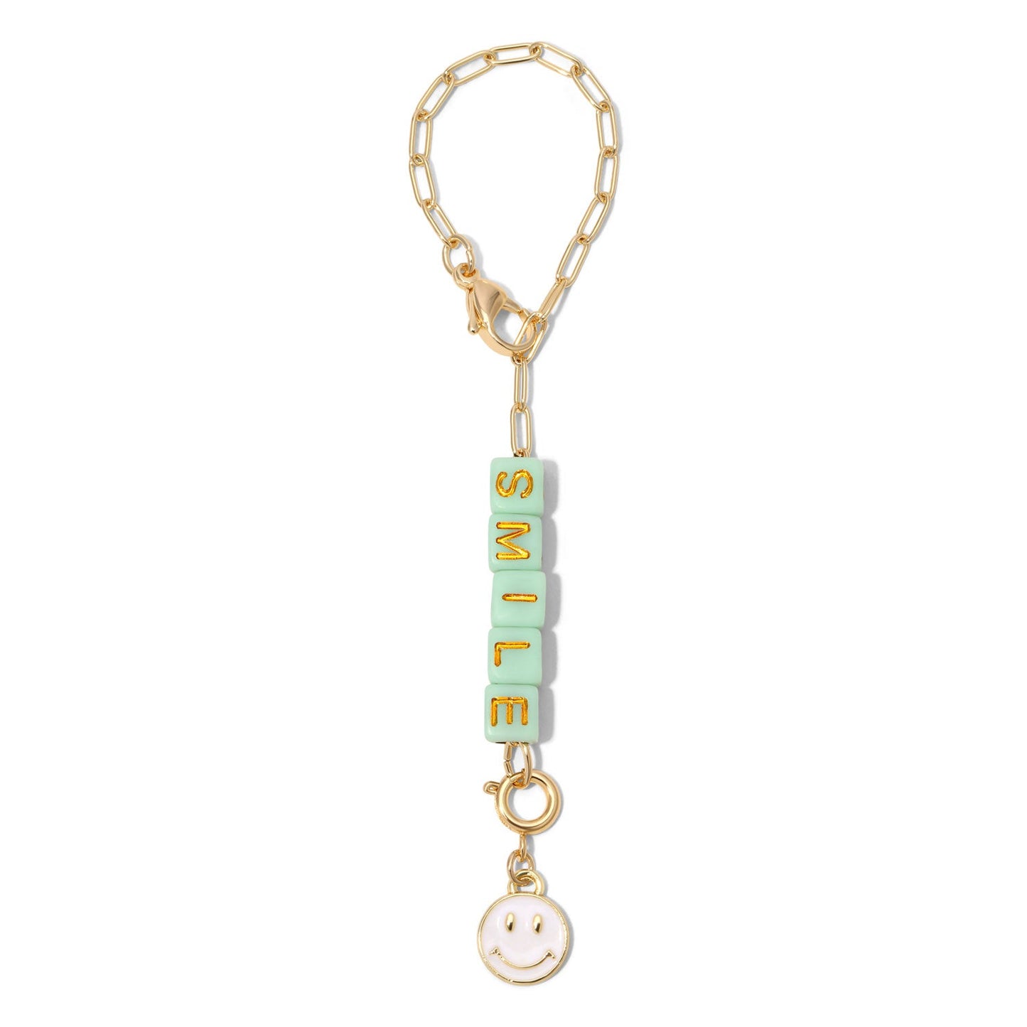 Smile Happy Face Tumbler Charm