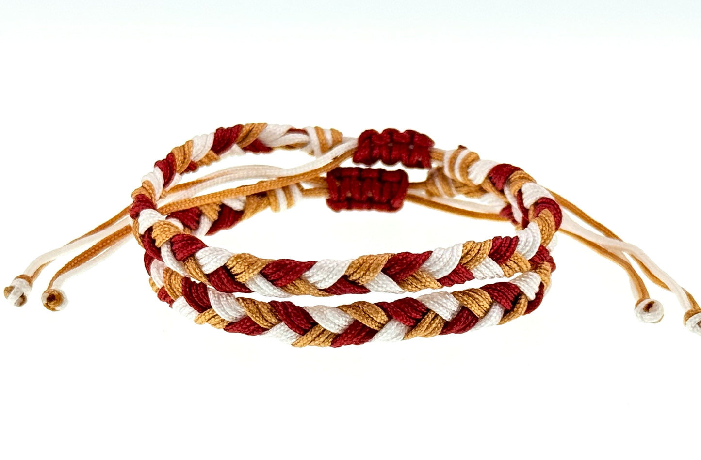 Fanfare Braided Team Color Bracelets (Set of 2)