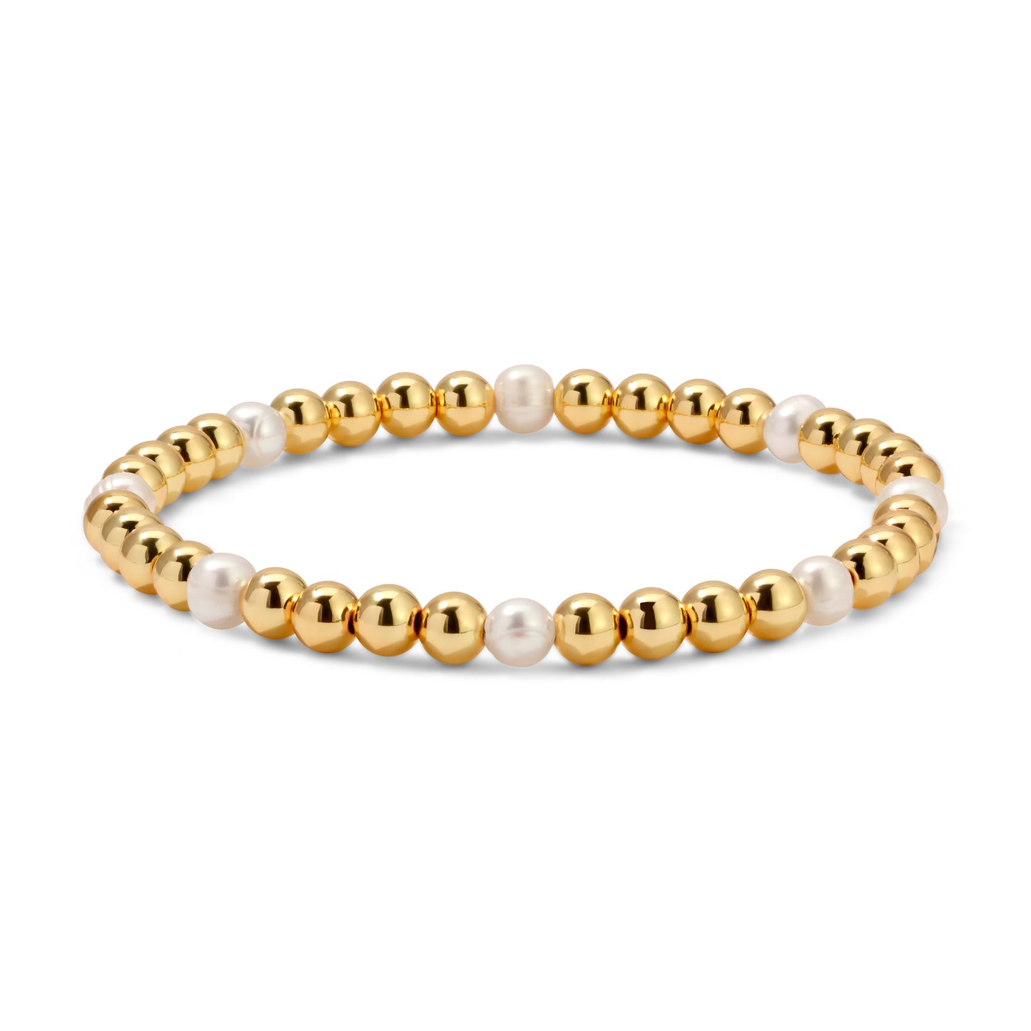Gold, Silver & Pearl Bracelets
