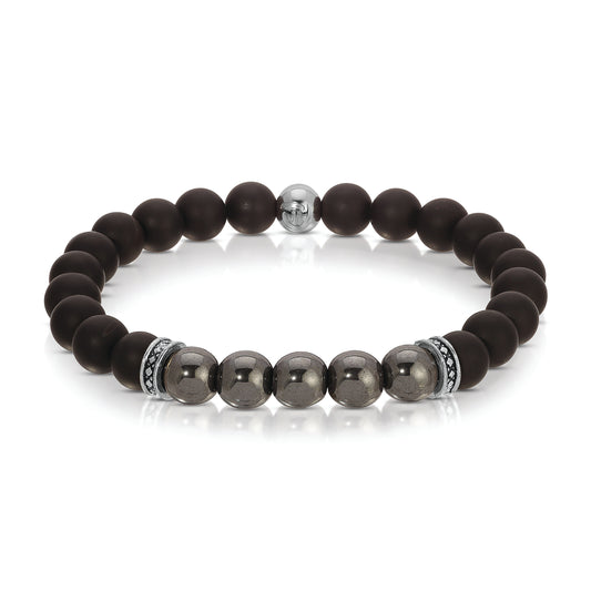 Black Onyx w/Hematite