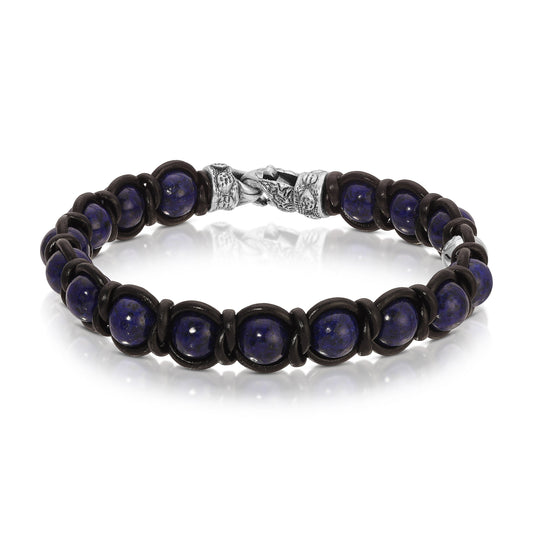 Lapis W/Black Leather