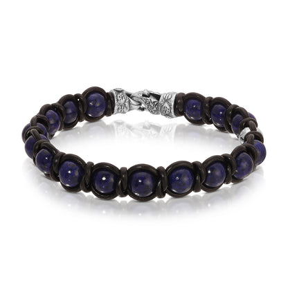Lapis w/Black Leather