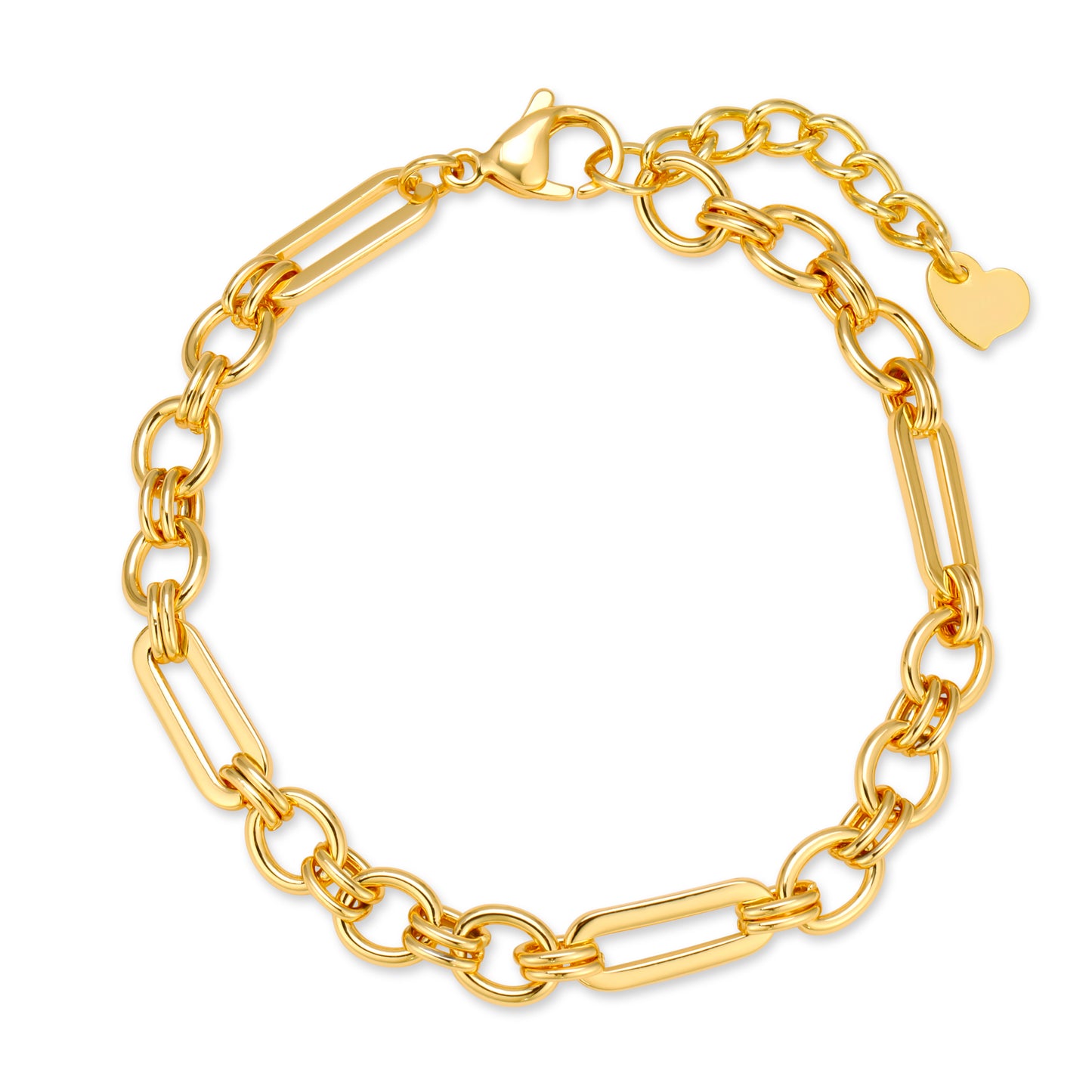 Gold & Palladium Plated Chain Bracelets