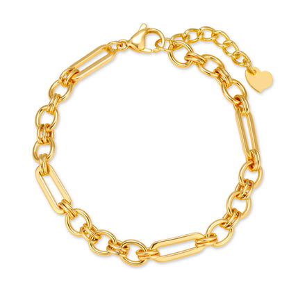 Gold Plated Chain Bracelets