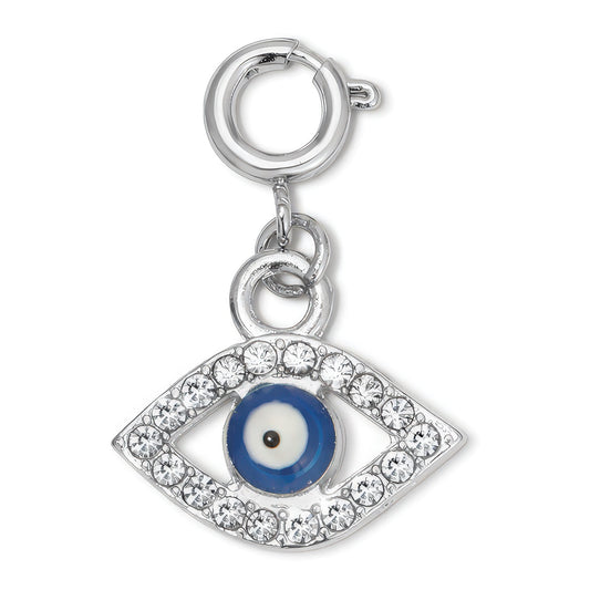 Rhinestone Evil Eye Charm