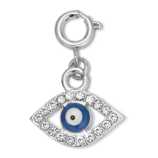 Rhinestone Evil Eye Charm