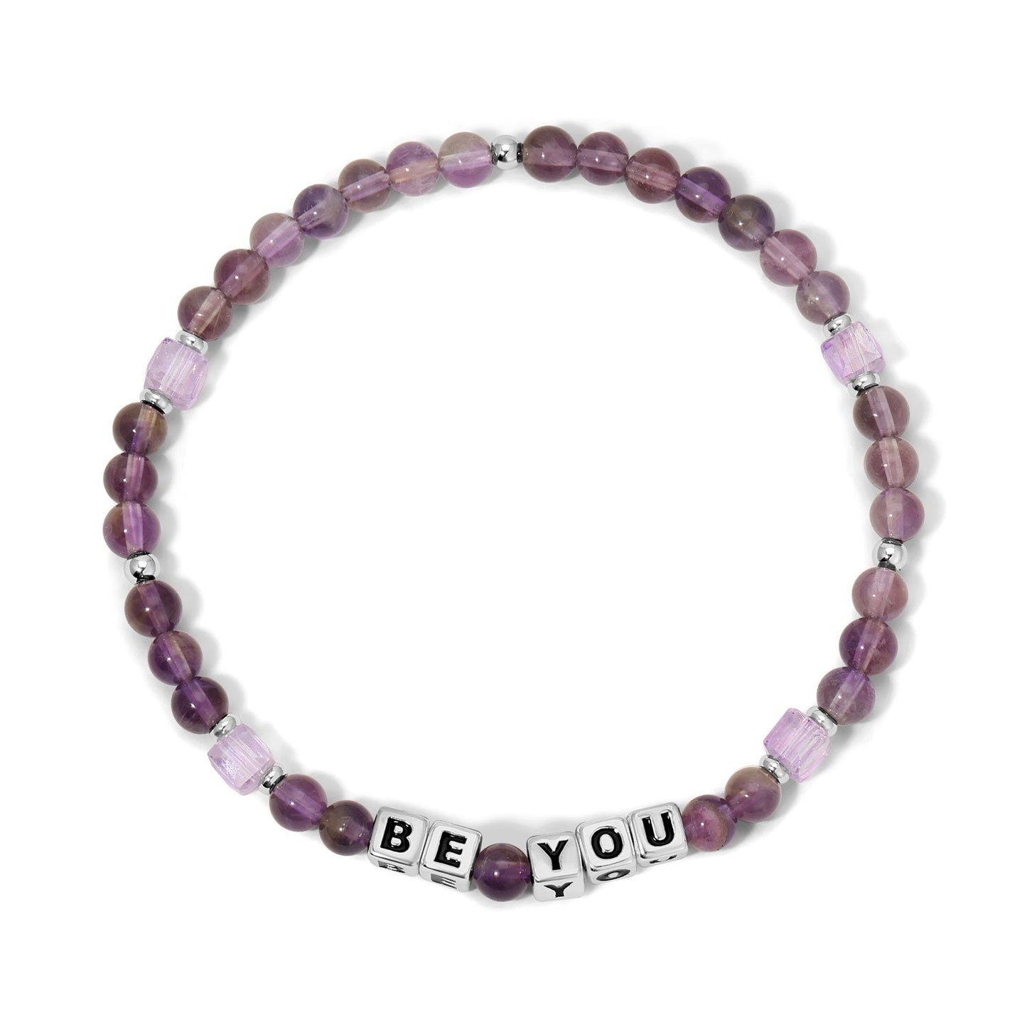 BE YOU Colorful Words Bracelet