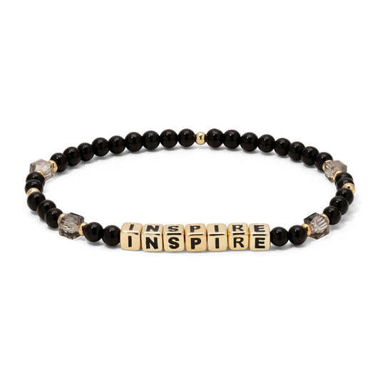 INSPIRE Colorful Words Bracelet