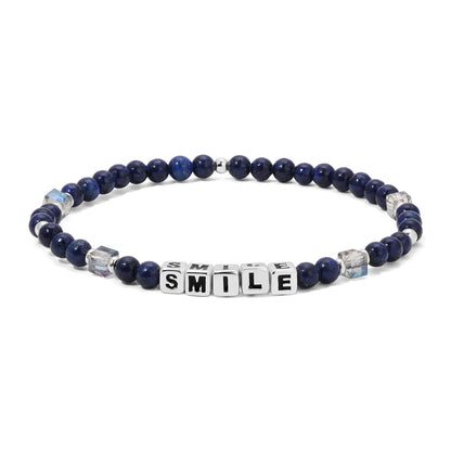 SMILE Colorful Words Bracelet