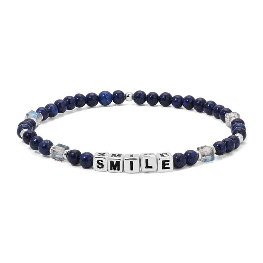 SMILE Colorful Words Bracelet