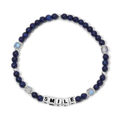 SMILE Colorful Words Bracelet
