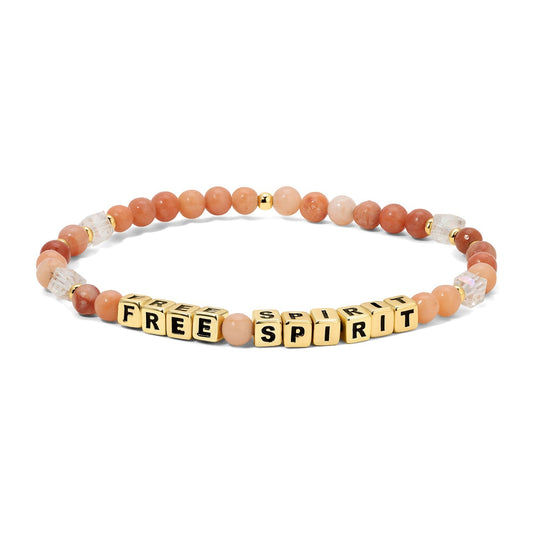 Colorful Words Bracelet