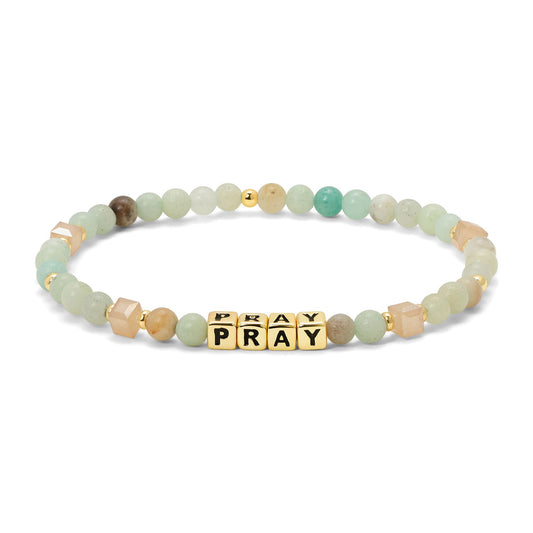 PRAY Colorful Words Bracelet