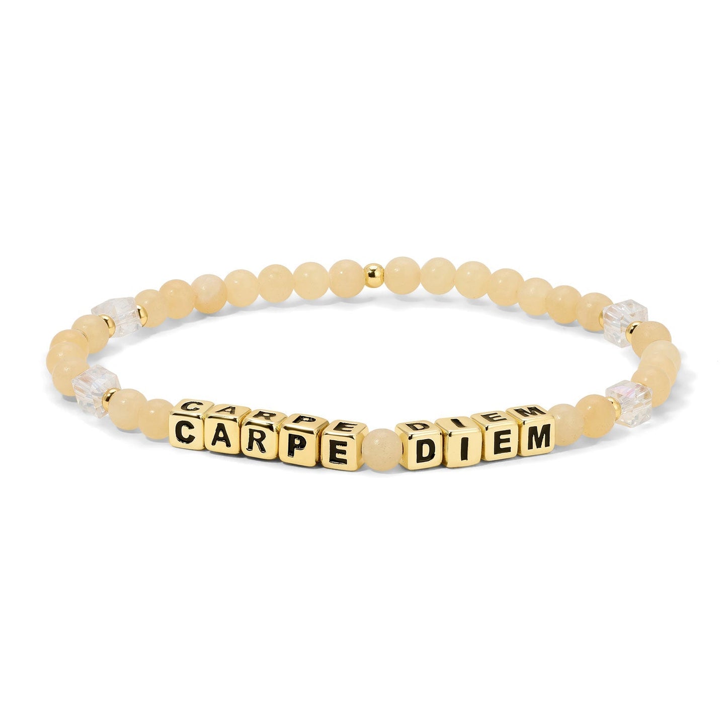 Colorful Words Bracelet