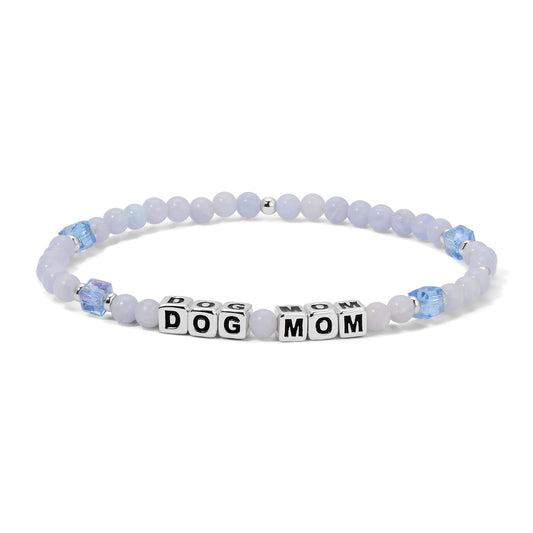 DOG MOM Colorful Words Bracelet