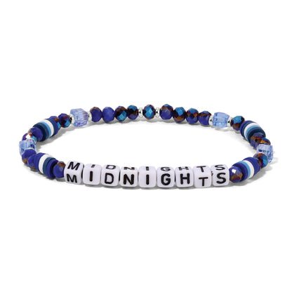 Popstar Colorful Word Bracelet