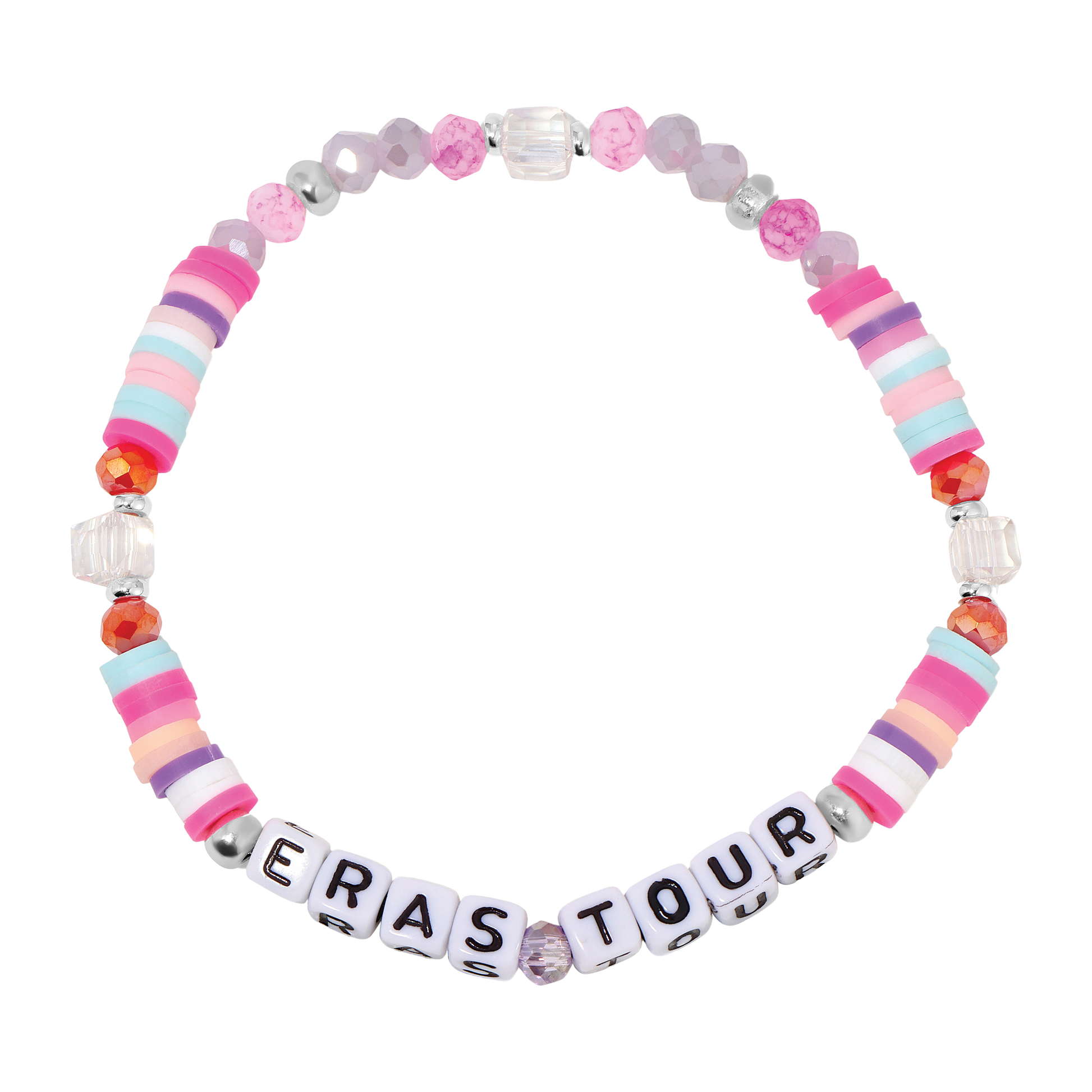 eras tour bracelet with colorful beads