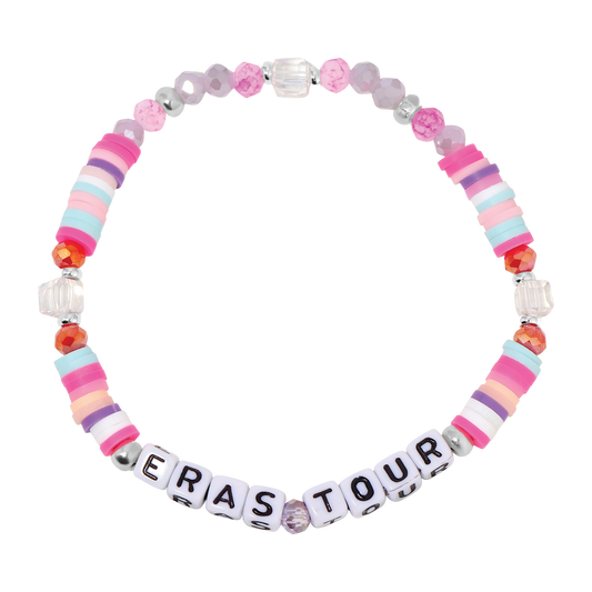 eras tour bracelet with colorful beads
