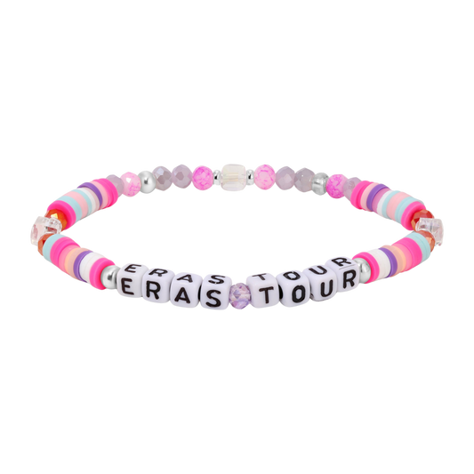 eras tour beaded bracelet multicolored