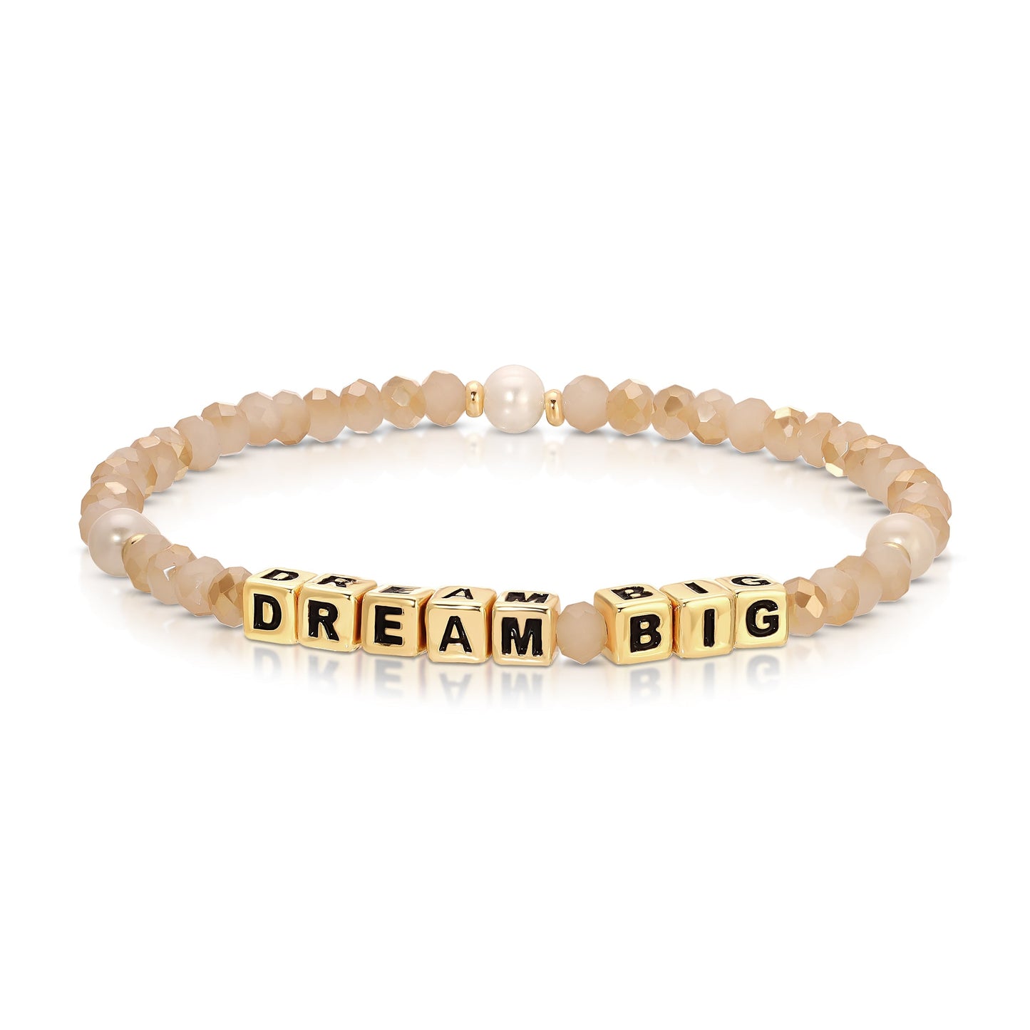 dream big beaded bracelet
