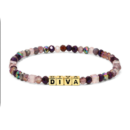 DIVA Colorful Words Bracelet