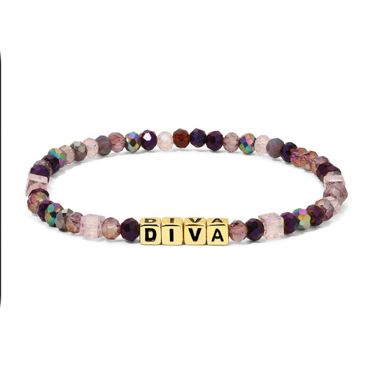 DIVA Colorful Words Bracelet