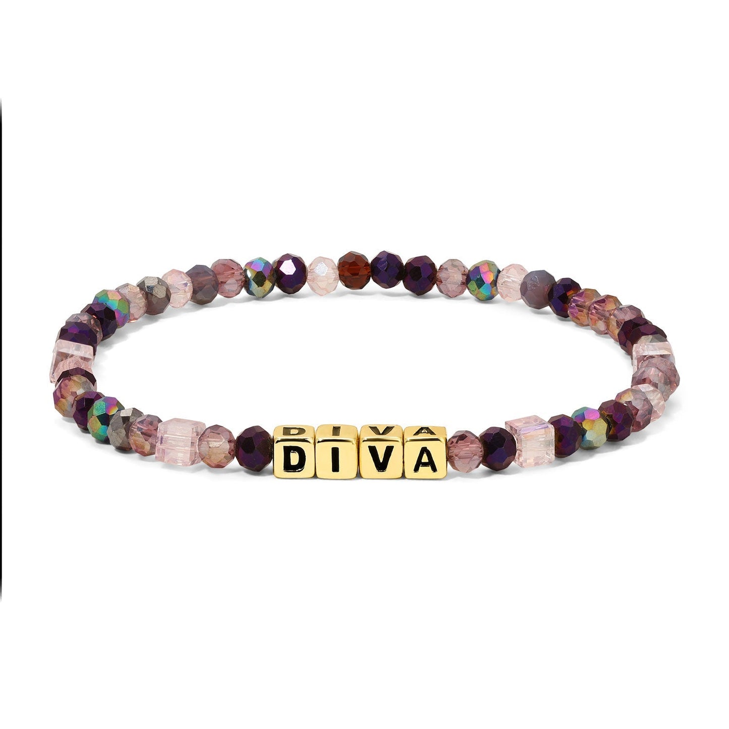 Colorful Words Bracelet