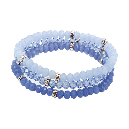 frozen - kids mini-crystal bracelet 3-stack