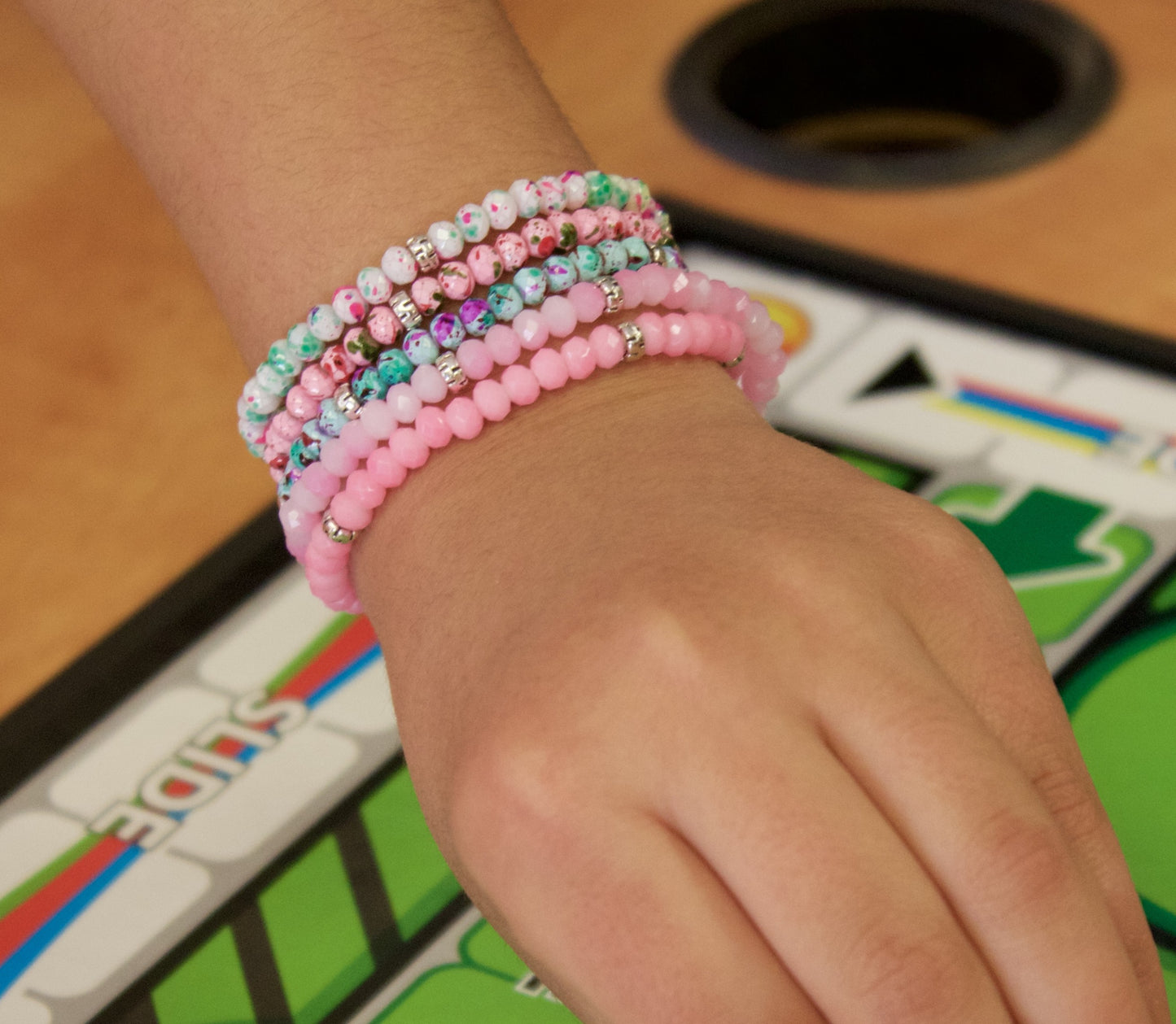 Kids Mini-Crystal Sparkle Bracelet (set of 3)