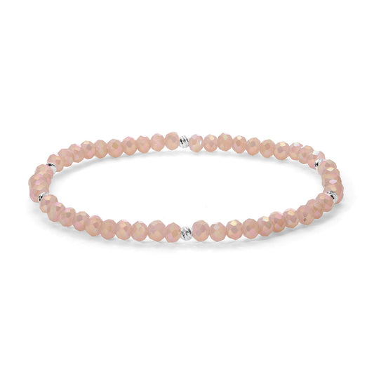 Mini-Crystal Bracelets - Silver Accents