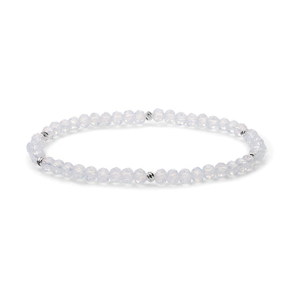 Mini-Crystal Bracelets - Silver Accents