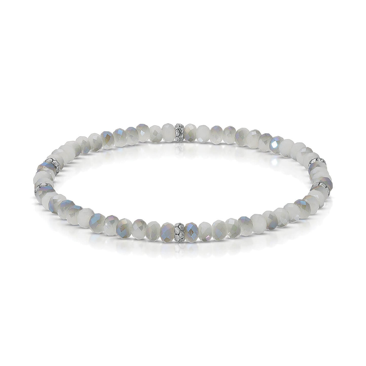 Mini-Crystal Stretch Bracelet