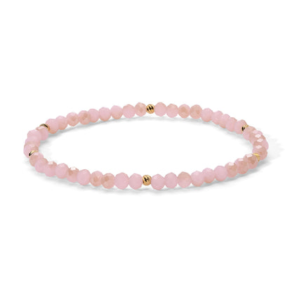 Mini-Crystal Bracelets - Gold Accents