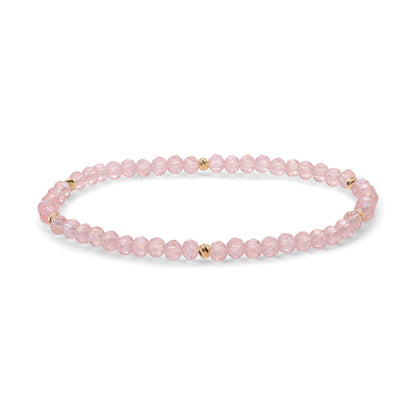 Mini-Crystal Bracelets - Gold Accents