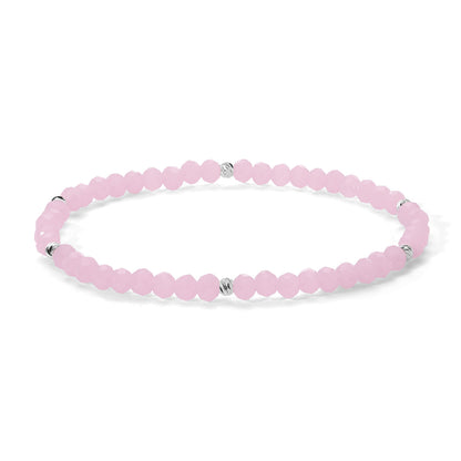 Mini-Crystal Bracelets - Silver Accents