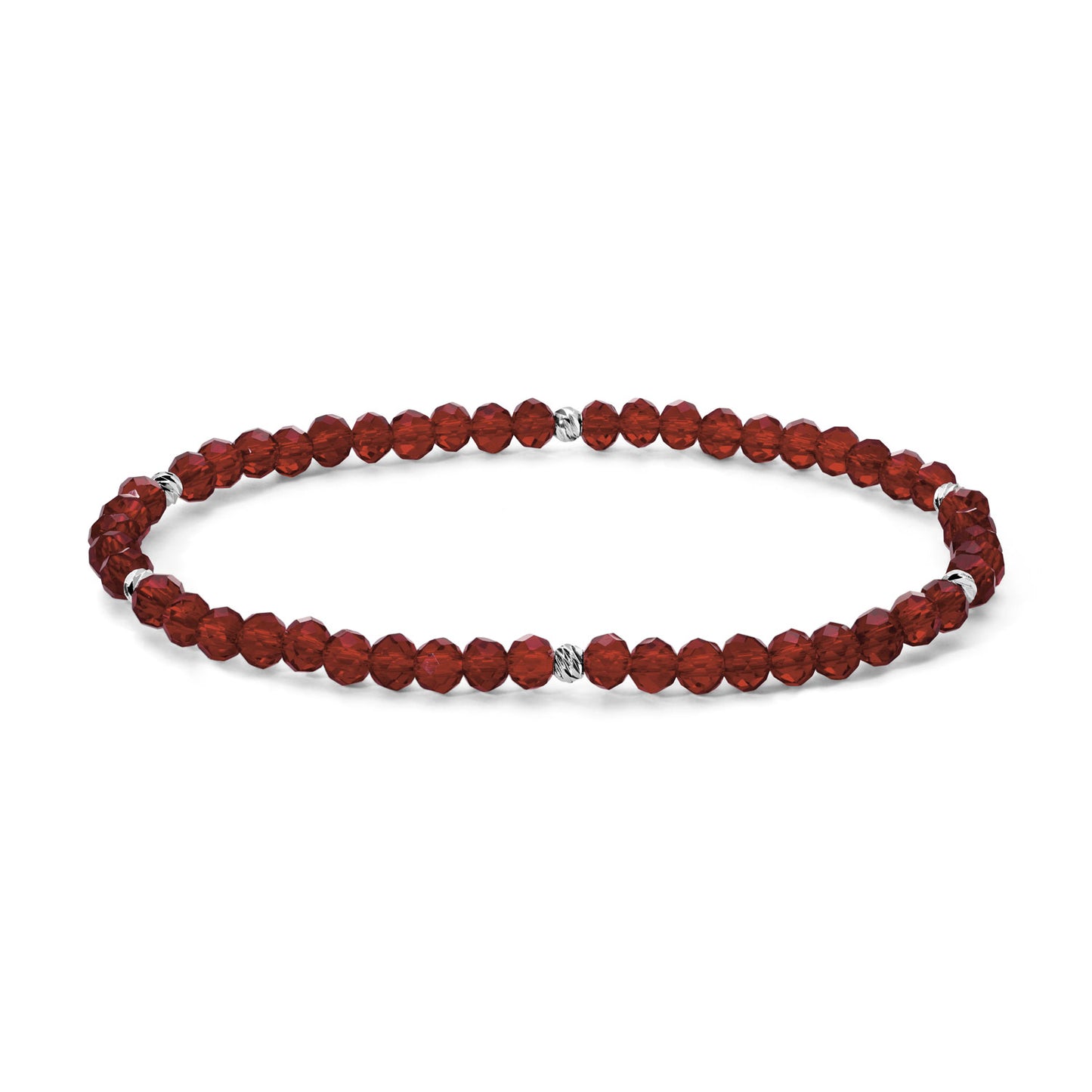 Mini-Crystal Stretch Bracelet