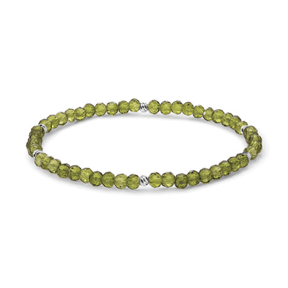 Mini-Crystal Bracelets - Silver Accents