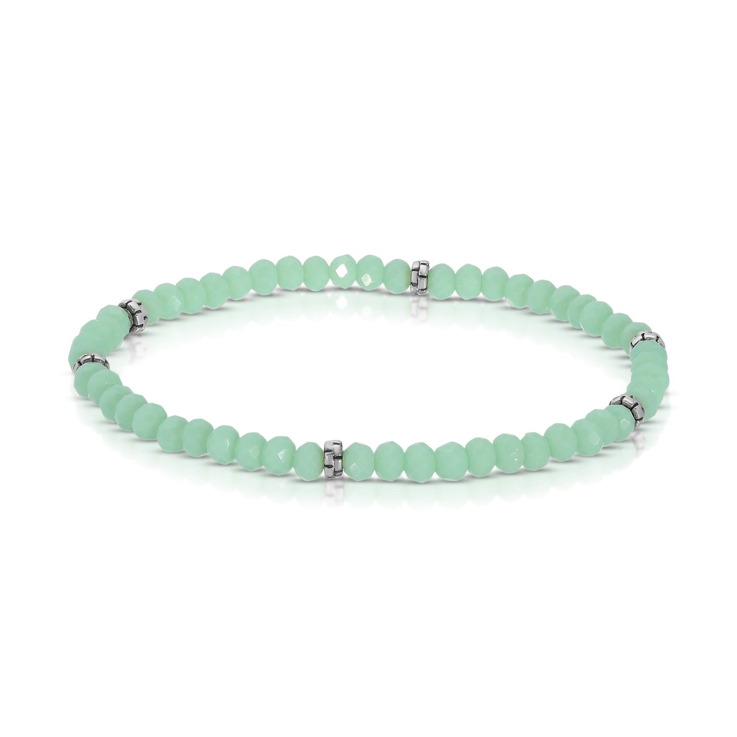 Mini-Crystal Stretch Bracelet