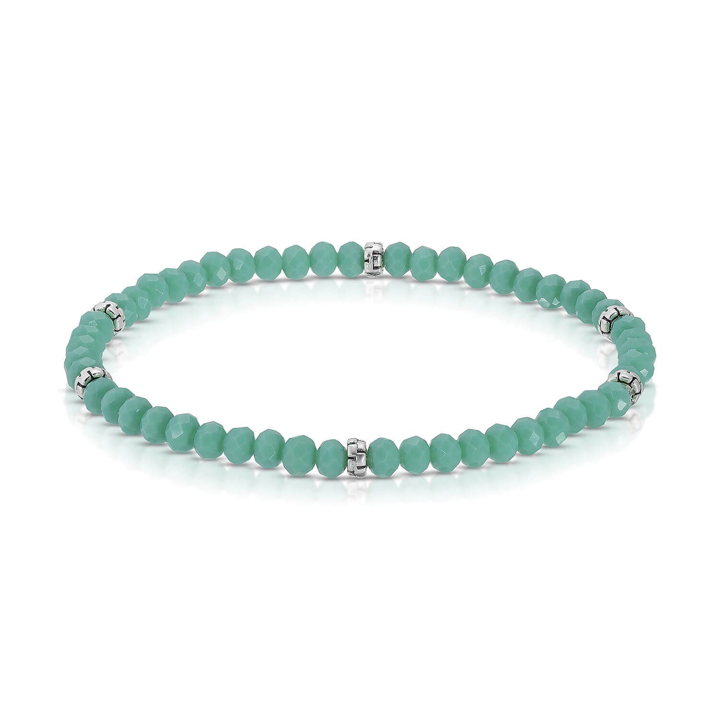 Mini-Crystal Stretch Bracelet