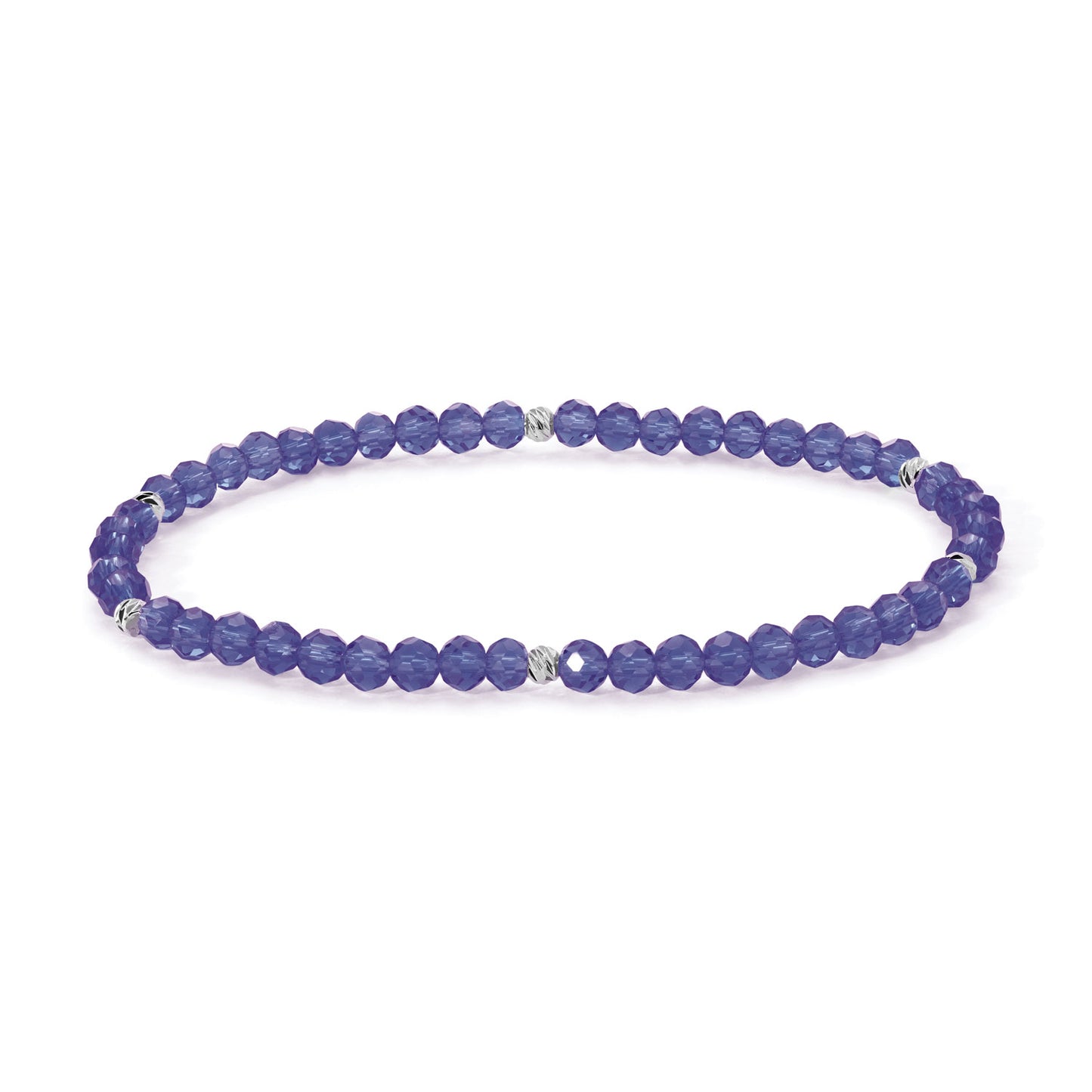 Mini-Crystal Stretch Bracelet
